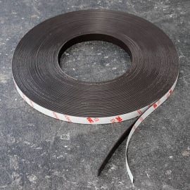 Magnetic tape, self-adhesive, anisotropic 10 mm | 1.5 mm | 30 m