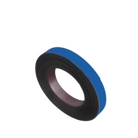 Coloured magnetic tape, anisotropic (roll with 10 m) 20 mm | blue