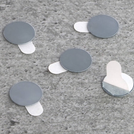 Metal discs, self-adhesive 11 mm