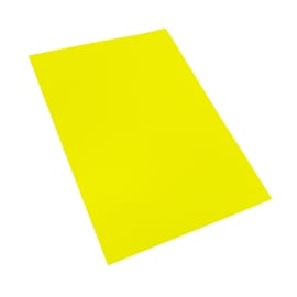 Coloured magnetic foil, anisotropic yellow