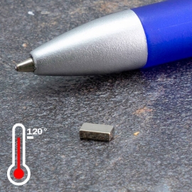 Block magnets neodymium, nickel-plated 5 x 2.5 mm | 1.5 mm