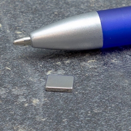 Block magnets neodymium, nickel-plated 7 x 6 mm | 1.2 mm