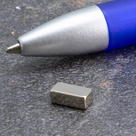 Block magnets neodymium, nickel-plated 8 x 4 mm | 3 mm