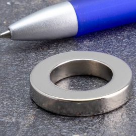 Ring magnets neodymium, nickel-plated 26.75 mm | 16 mm