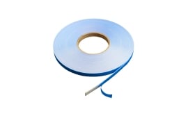 Steel tape with PE-foam, self-adhesive 12 mm