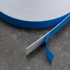 Steel tape with PE-foam, self-adhesive 
