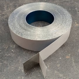 Steel tape, self-adhesive 
