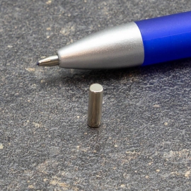 Stick magnets neodymium, nickel-plated 3 mm | 10 mm