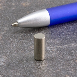 Stick magnets neodymium, nickel-plated 6 mm | 13 mm