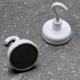 Hook magnet, ferrite 25 mm