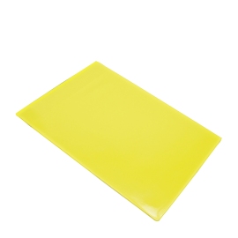 Magnetic pockets for A4, with 1 magnetic strip, short edge open, yellow 