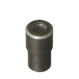 Rivet setting tool, lower die, for double tubular rivet-lower parts with 7 mm head diameter 