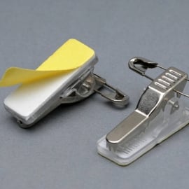 Combi clips, self-adhesive 
