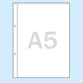 Sheet protectors A5, soft-PVC 180 micron 