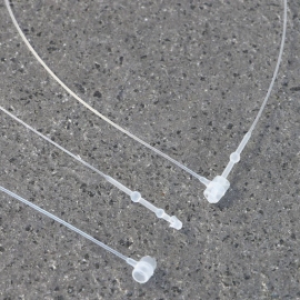 Loop pins 125 mm | translucent
