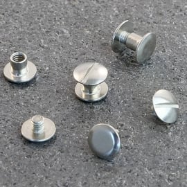 Binding screws, stainless steel 6 mm