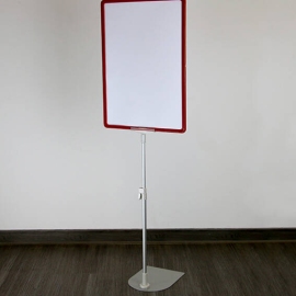 Poster frame with base and mount (set) A3 | red