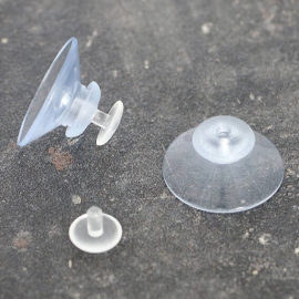 Suction cups with pin 30 mm
