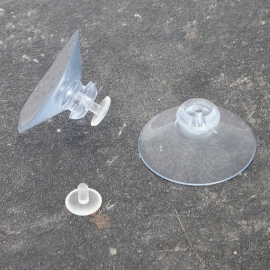 Suction cups with pin 