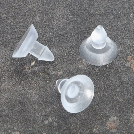 Suction cups, ø = 14 mm, with arrow head 