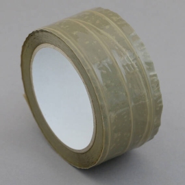 Packaging tape, reinforced, 50 mm wide, brown (roll with 66 m) 