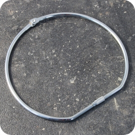 Merchandise rings, 152 mm, nickel-plated 