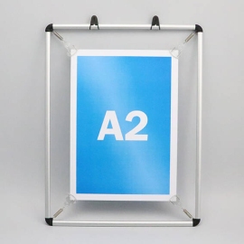 Tender frame for A2, aluminium, silver 