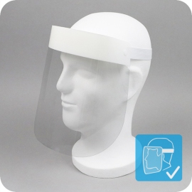 Face visor Premium neutral 