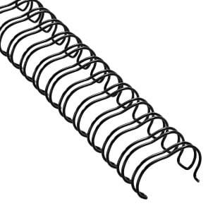 Wire bindings 3:1, A4 16,0 mm (5/8") | black