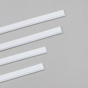 Data strips DBR, self-adhesive 18 mm | 1000 mm | white