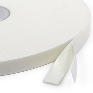 Double-sided foam adhesive PE tape, white, 3 mm thick, strong adhesive, EL300 19 mm