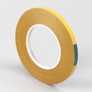 Double-sided paper fleece adhesive tape, very strong rubber adhesive, VS13 9 mm