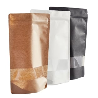 Stand Up Pouches with window 