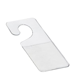 Hook hang tabs, 18 x 45 mm (roll with 500 pieces) 