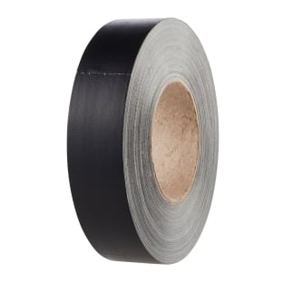 Premium fabric tape matt black | 38 mm