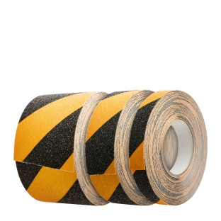 Anti-slip tape, black/yellow 