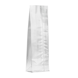Block bottom bags with sealing seam, OPP foil, 55 x 35 x 180 mm | 40 µm