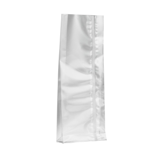Block bottom bags with sealing seam, OPP foil, 70 x 20 x 180 mm | 40 µm