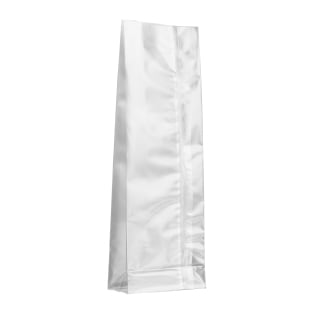 Block bottom bags with sealing seam, OPP foil, 80 x 40 x 240 mm | 40 µm