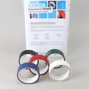 Test-kit Best Price spine tape, special paper, linen structure 