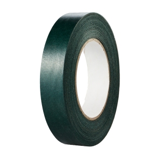 Best Price spine tape, special paper, linen structure green | 25 mm