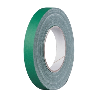 REGUtex R spine tape, cloth tape, fabric structure, laquered green | 19 mm