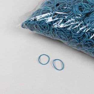 Rubber bands, blue 20 mm | 1 mm