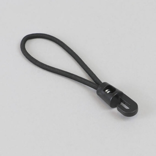 Bungee loops with hook 120 mm | black