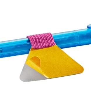 Pen Loop holder, adhesive, pink 