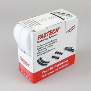 FASTECH Hook and Loop tape in dispenser box, self-adhesive 