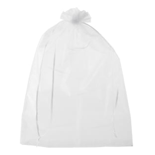 Organza bags with satin ribbon-drawstring white | 300 x 400 mm
