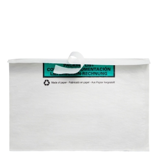 Packing list envelopes, paper, white A5