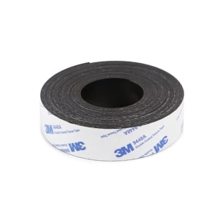 Self-adhesive magnetic tape, strong 25 mm | 1 mm | 5 m
