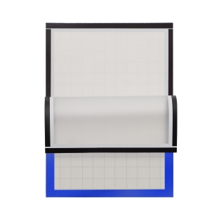 Magnetic frames A4 blue | self-adhesive